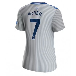 Everton Dwight McNeil #7 Replica Third Stadium Shirt for Women 2023-24 Short Sleeve